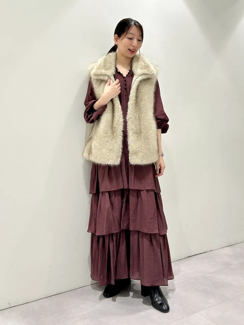 GRACE CONTINENTAL eri コーディネート画像