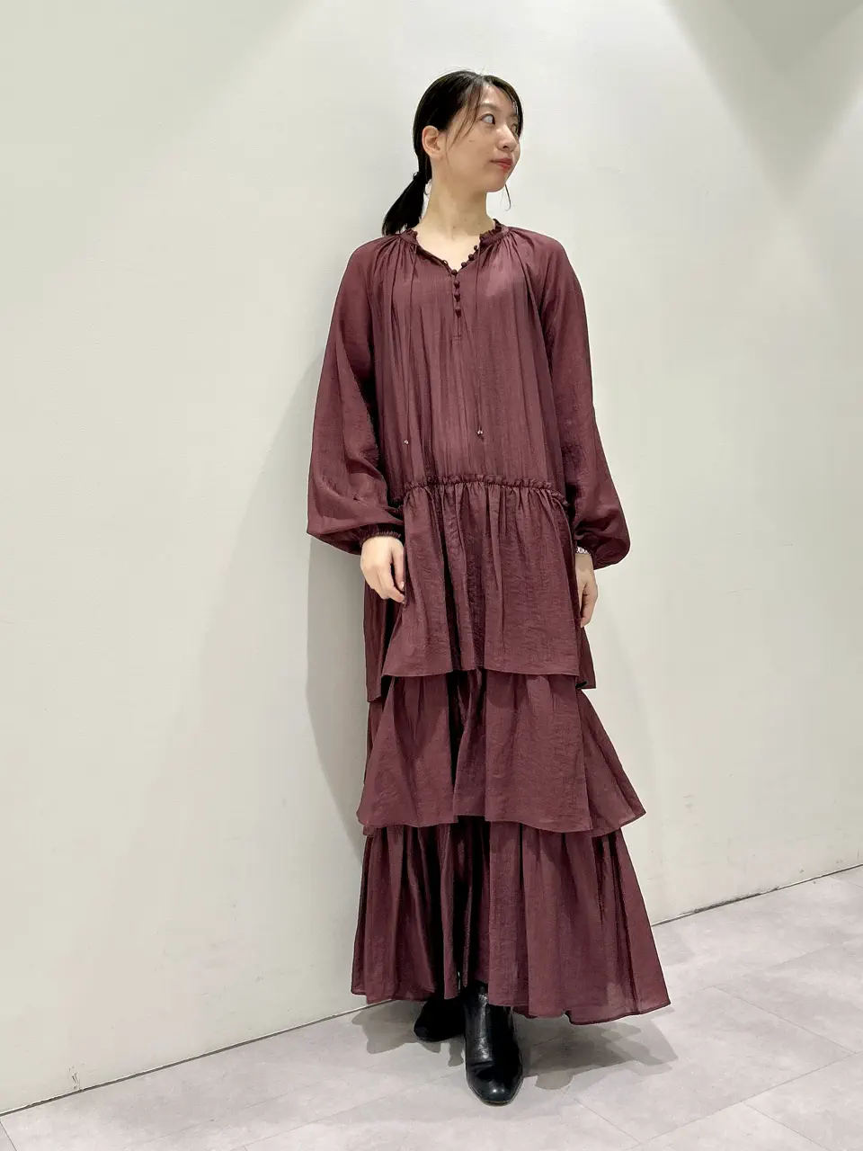 GRACE CONTINENTAL eri コーディネート画像