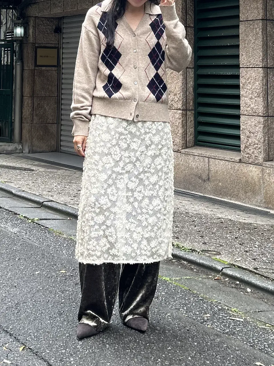 GRACE CONTINENTAL 古川温子 コーディネート画像