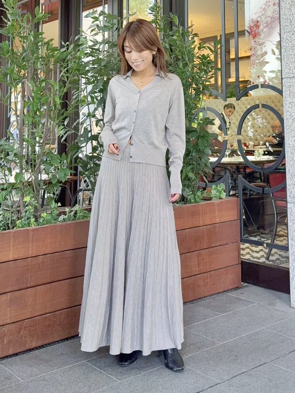 GRACE CONTINENTAL yukimi yonee コーディネート画像