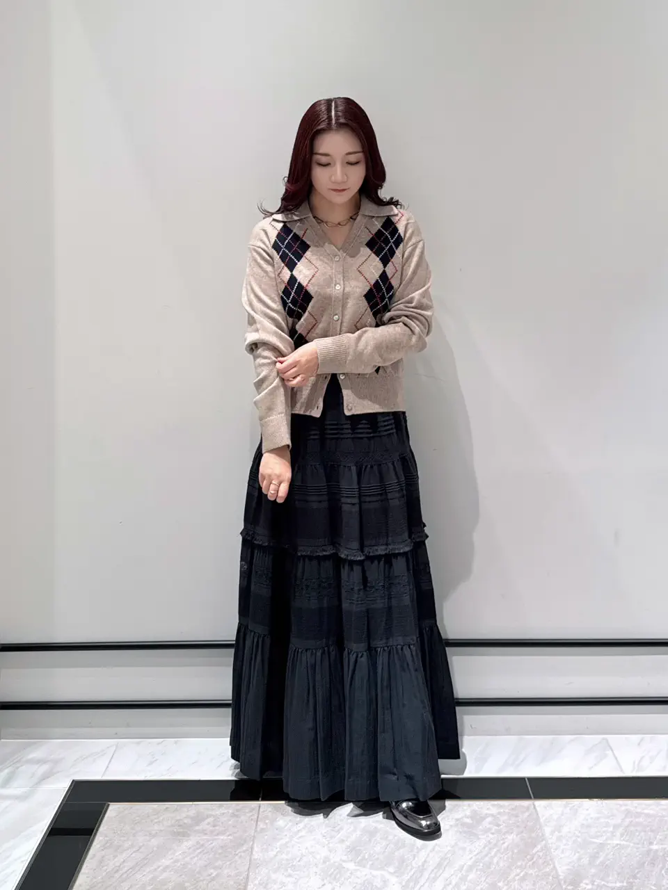 GRACE CONTINENTAL MOMOKO コーディネート画像