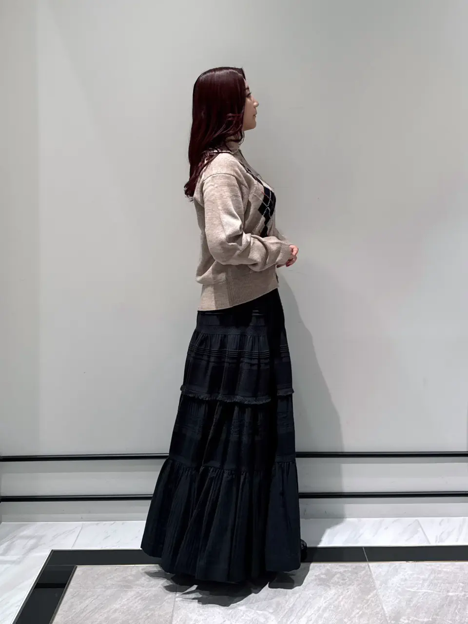GRACE CONTINENTAL MOMOKO コーディネート画像