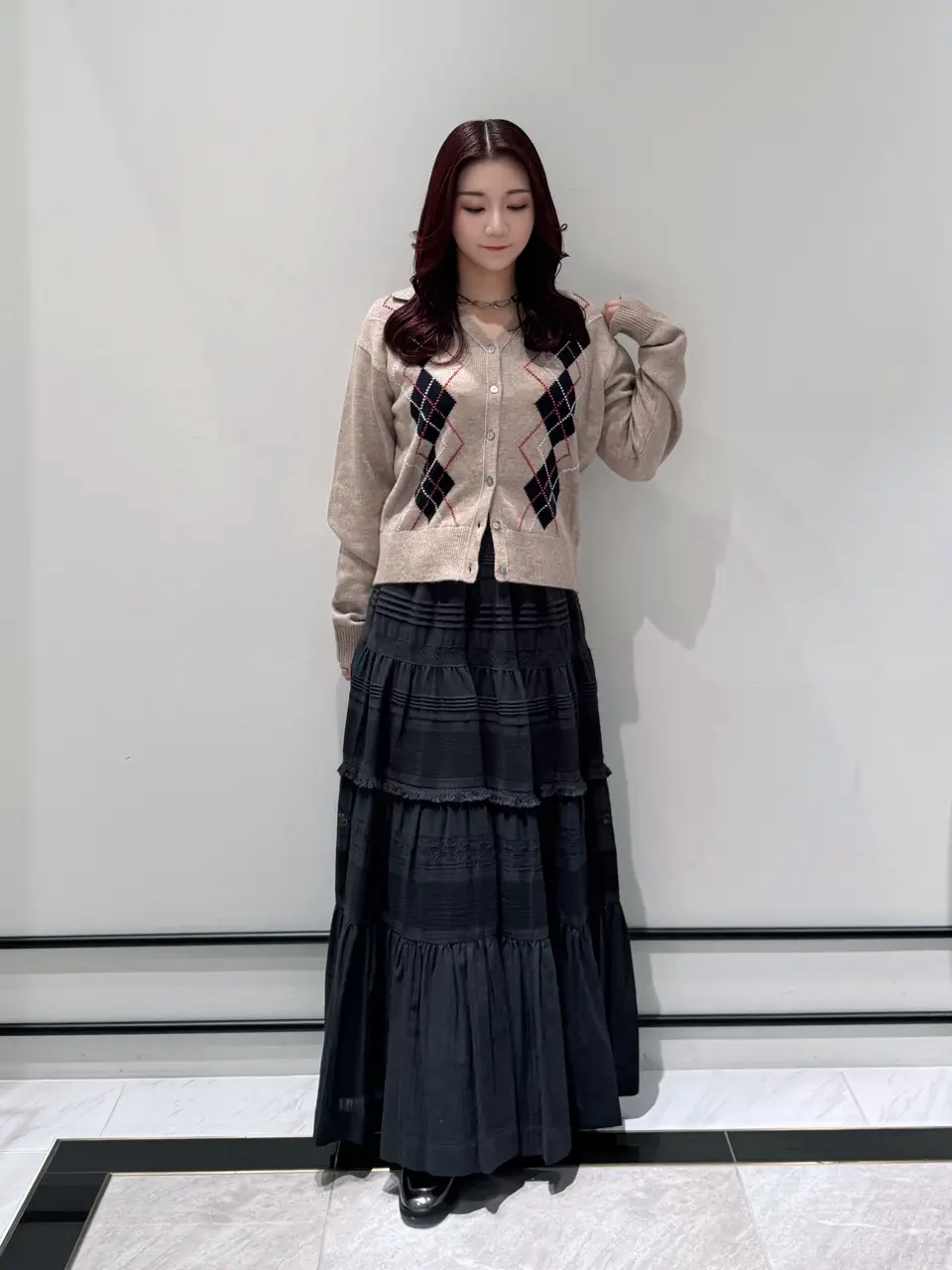 GRACE CONTINENTAL MOMOKO コーディネート画像