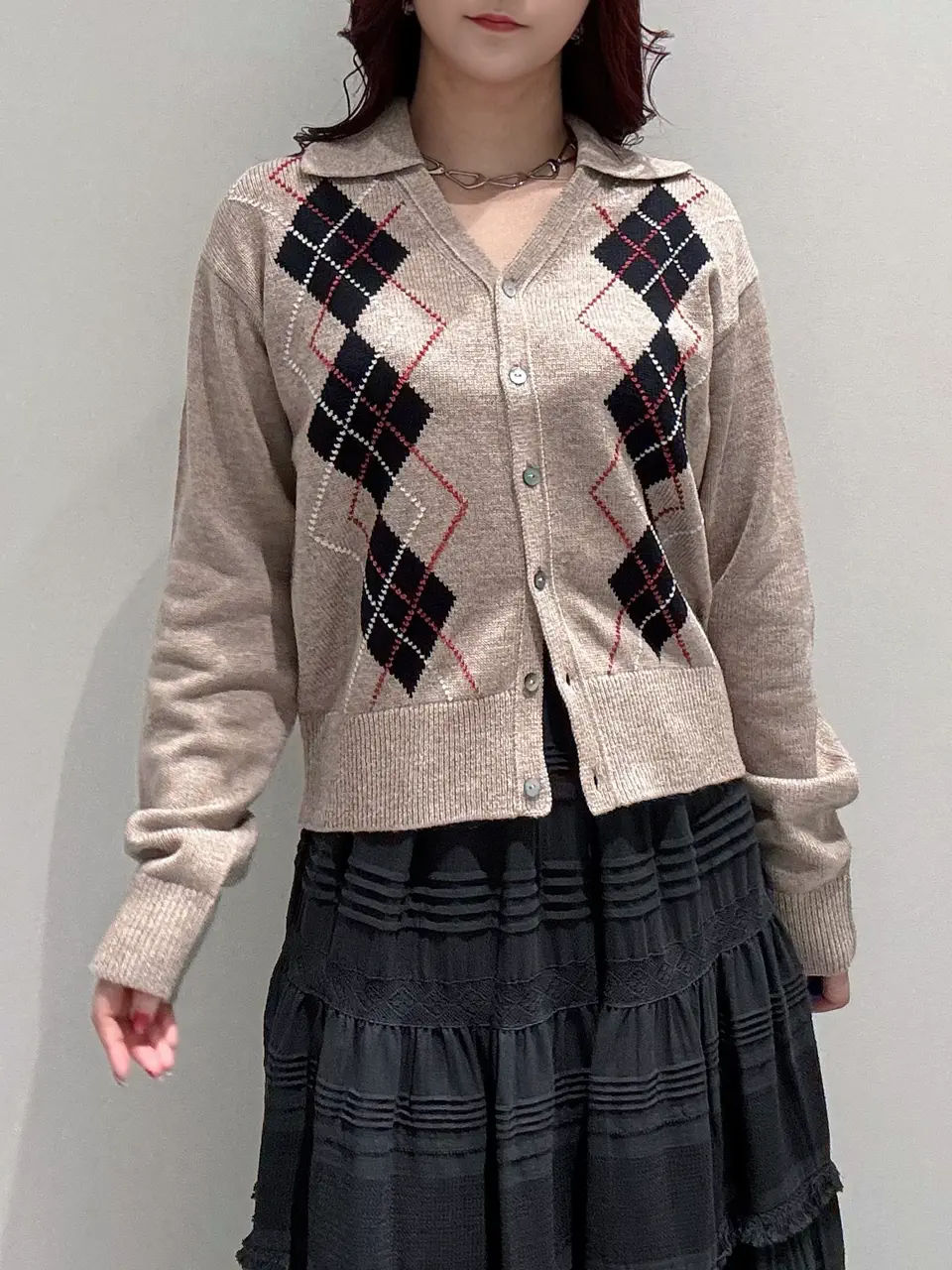 GRACE CONTINENTAL MOMOKO コーディネート画像