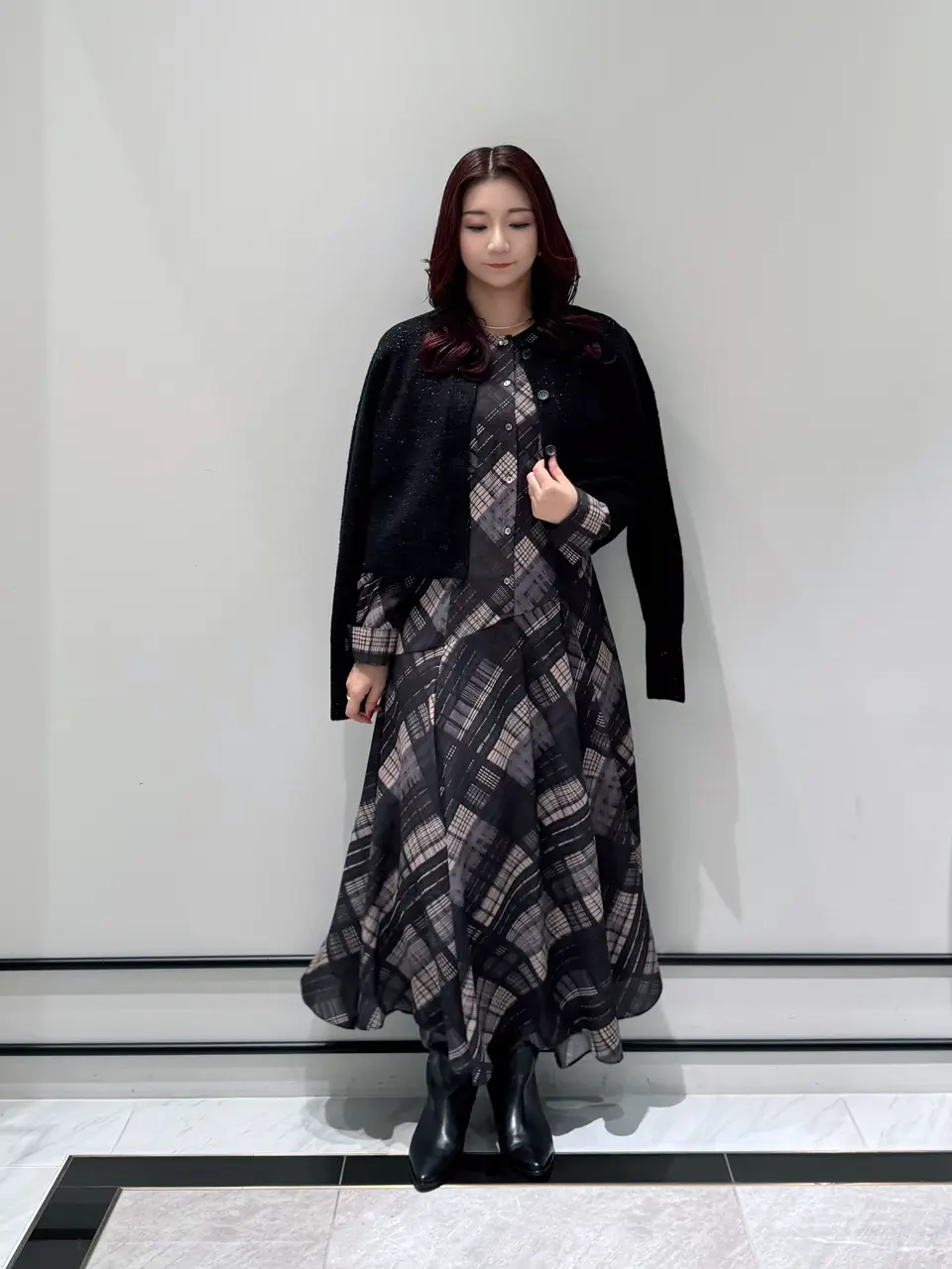 GRACE CONTINENTAL MOMOKO コーディネート画像