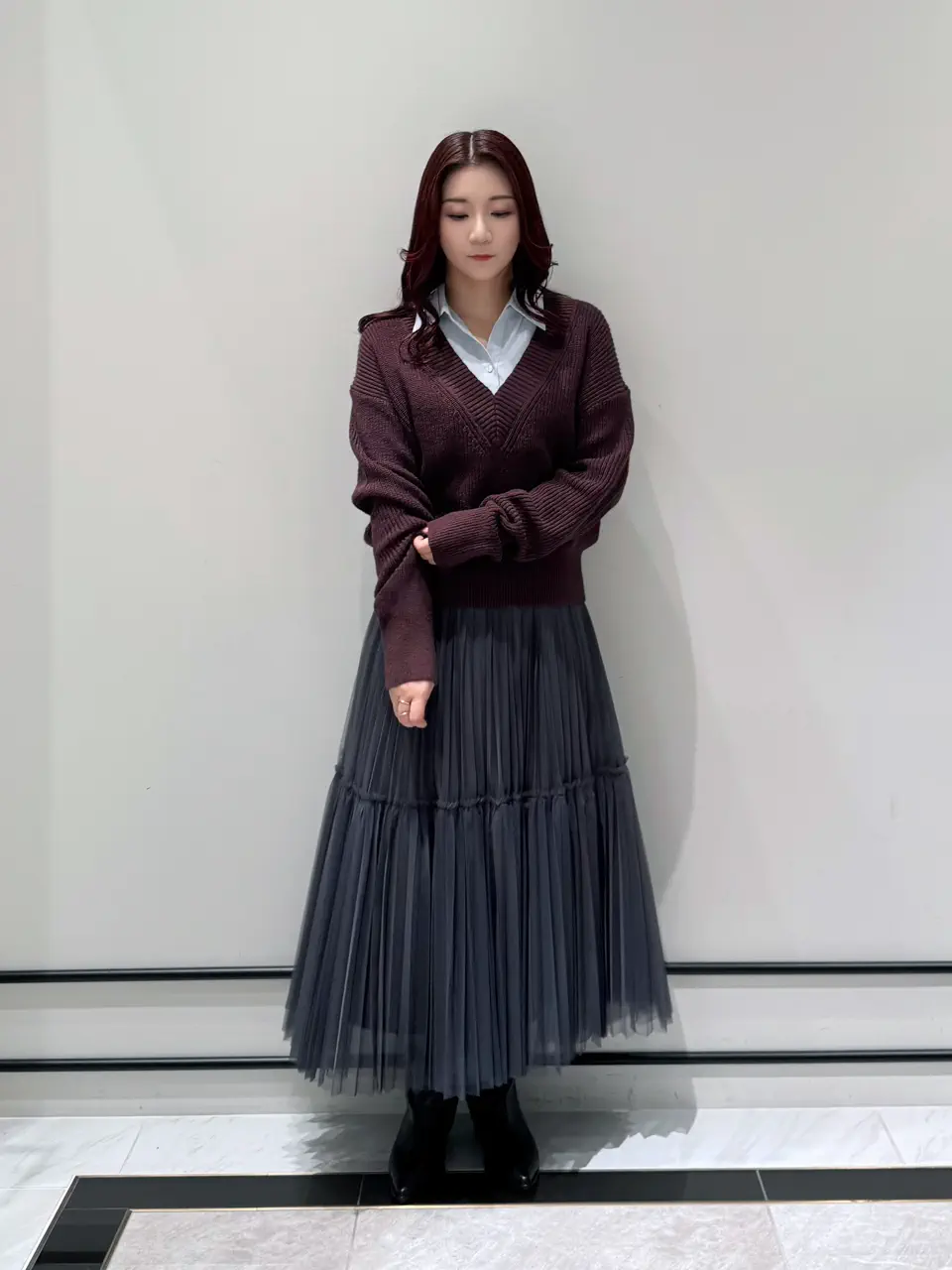 GRACE CONTINENTAL MOMOKO コーディネート画像