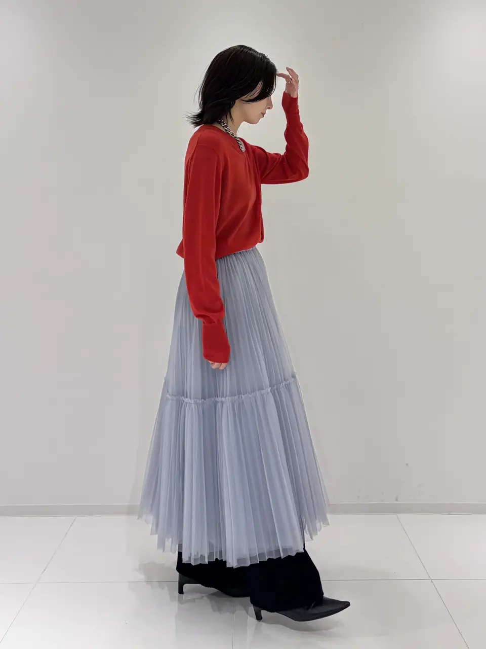 GRACE CONTINENTAL Hikaru Okada コーディネート画像