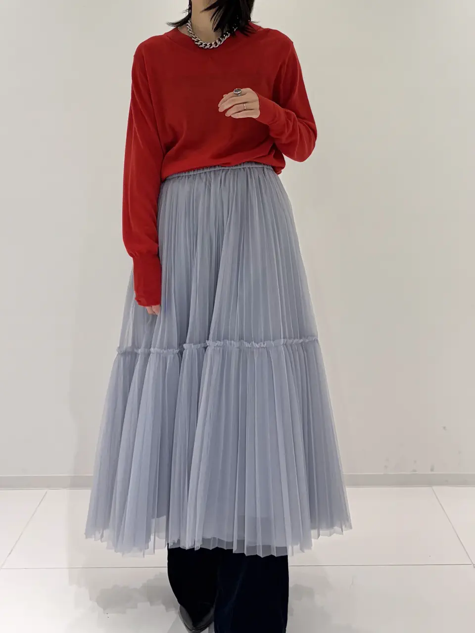 GRACE CONTINENTAL Hikaru Okada コーディネート画像