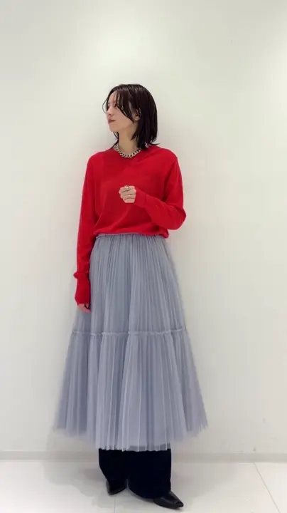 GRACE CONTINENTAL Hikaru Okada コーディネート画像