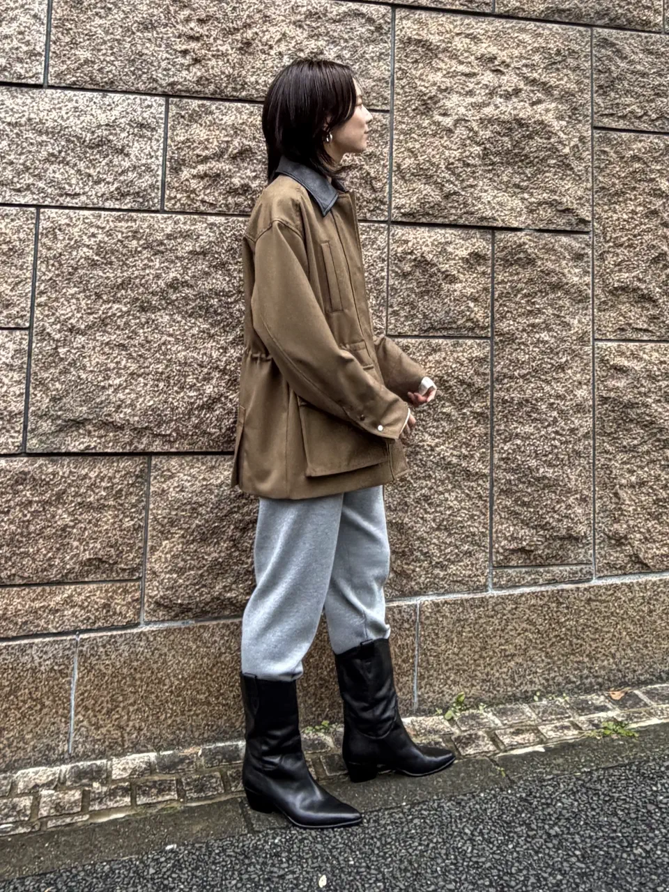 GRACE CONTINENTAL Hikaru Okada コーディネート画像
