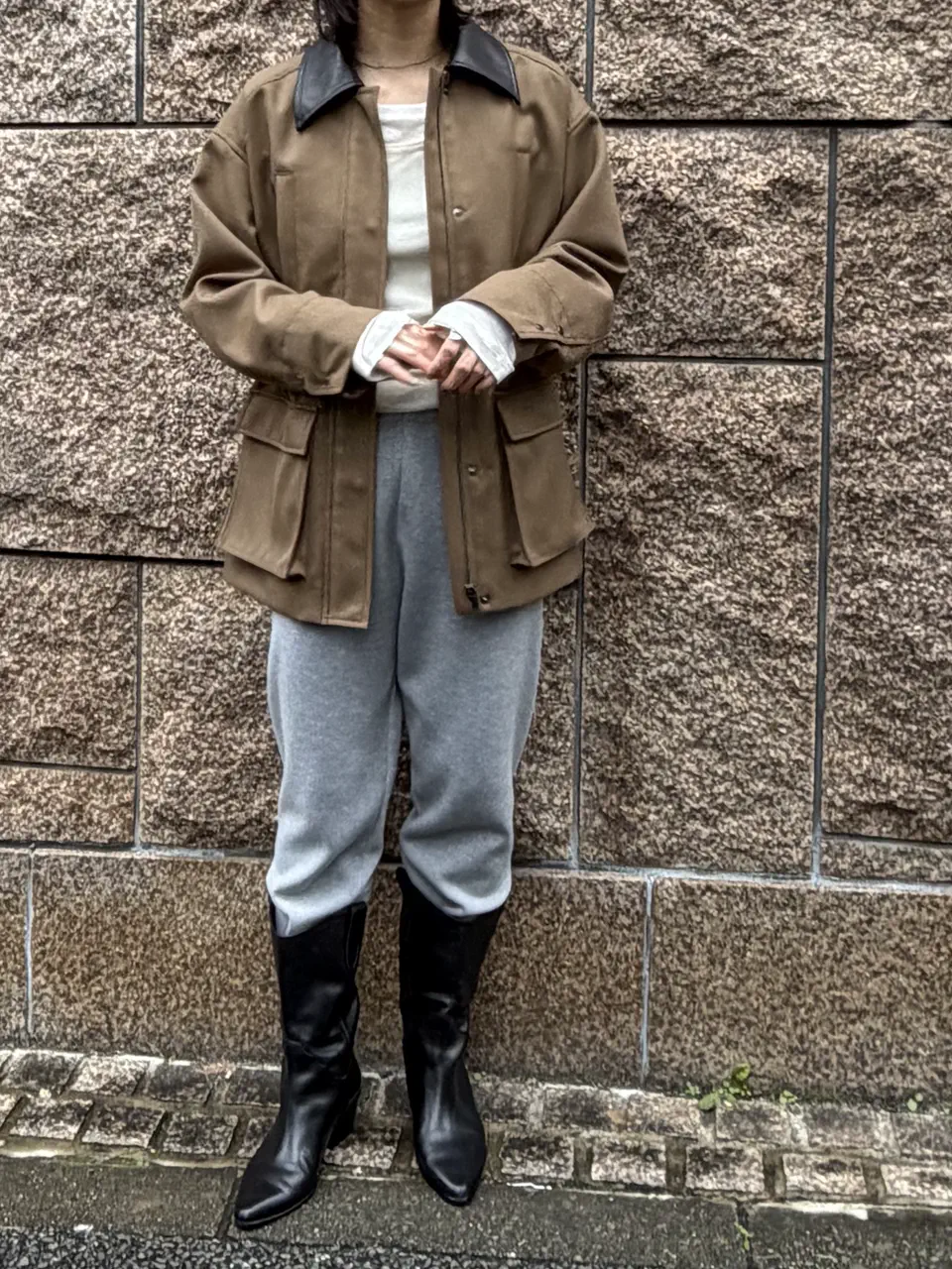 GRACE CONTINENTAL Hikaru Okada コーディネート画像