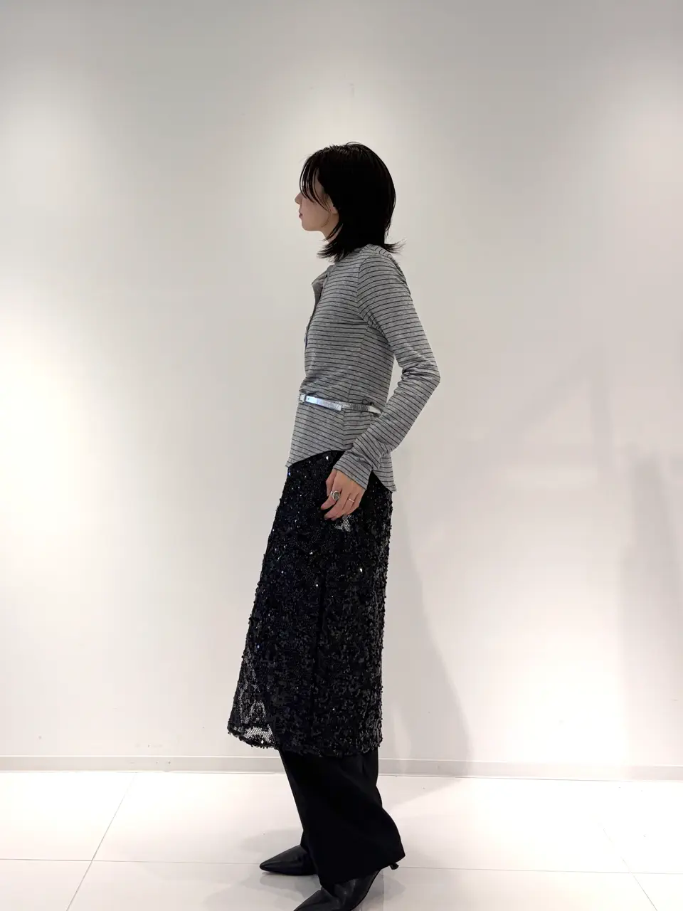 GRACE CONTINENTAL Hikaru Okada コーディネート画像