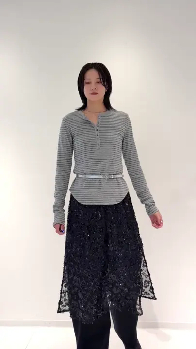 GRACE CONTINENTAL Hikaru Okada コーディネート画像