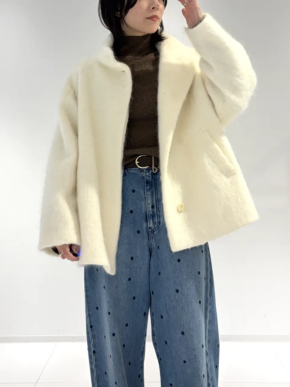 GRACE CONTINENTAL Hikaru Okada コーディネート画像