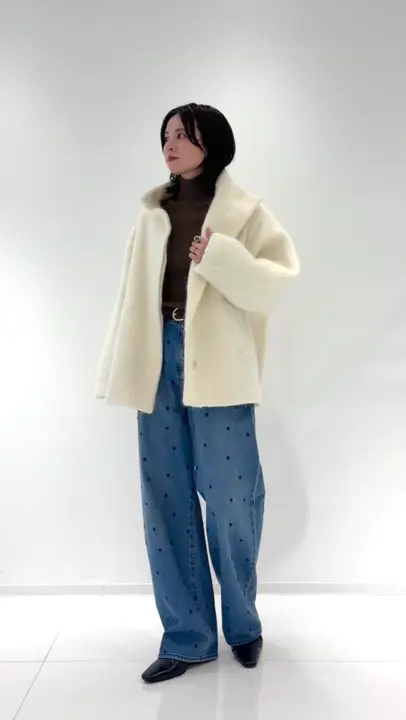 GRACE CONTINENTAL Hikaru Okada コーディネート画像