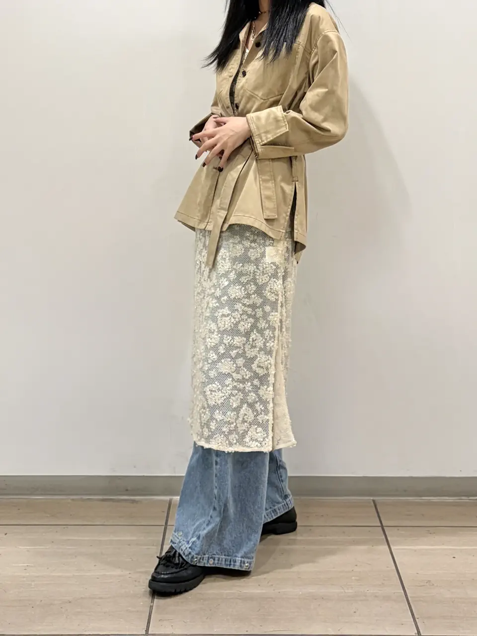 GRACE CONTINENTAL yoshi コーディネート画像
