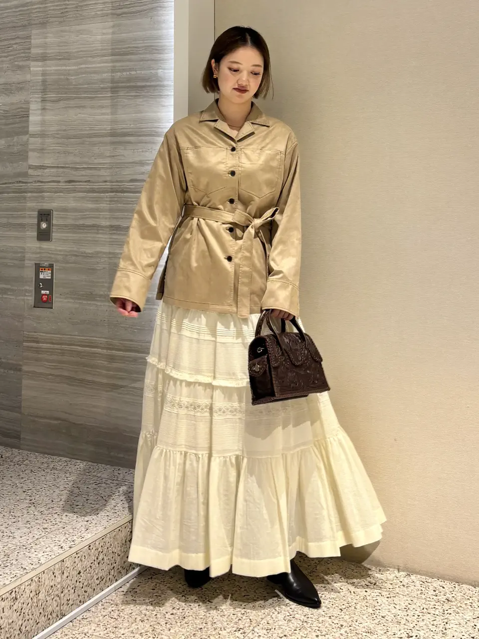 GRACE CONTINENTAL Yano コーディネート画像