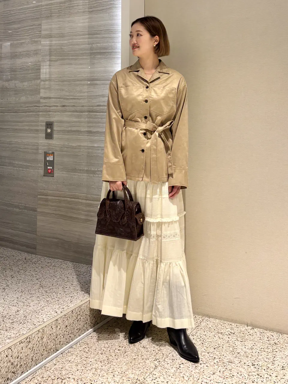 GRACE CONTINENTAL Yano コーディネート画像