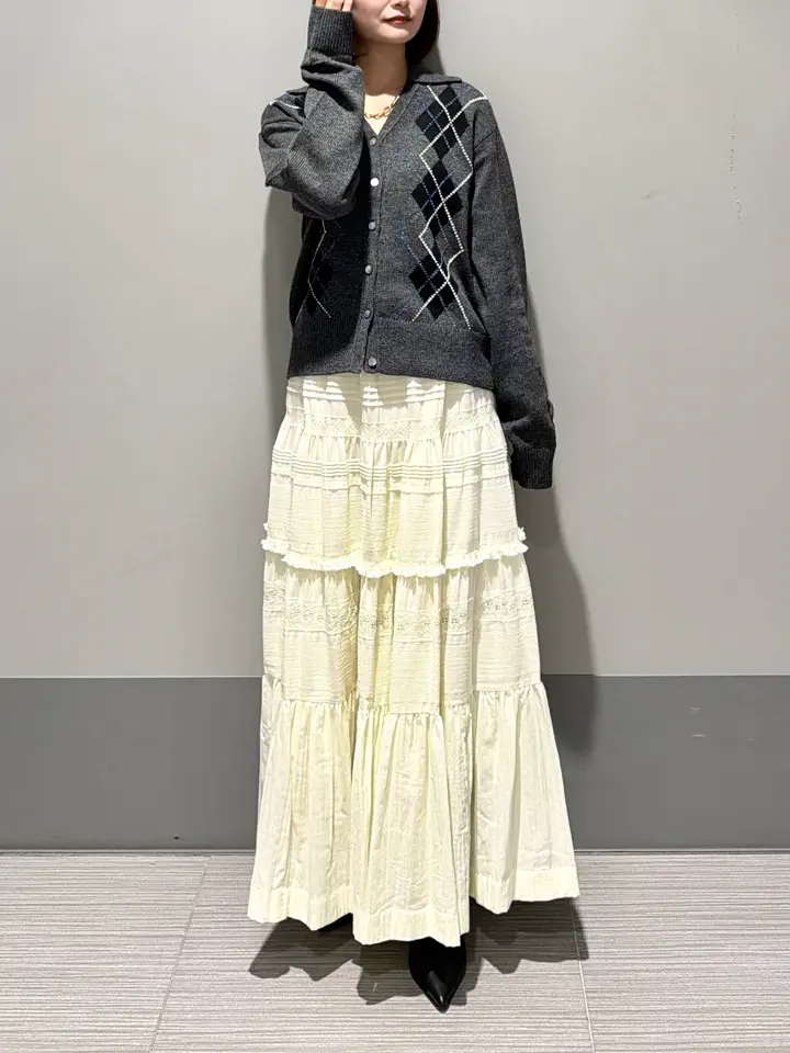 GRACE CONTINENTAL MORITA AI コーディネート画像