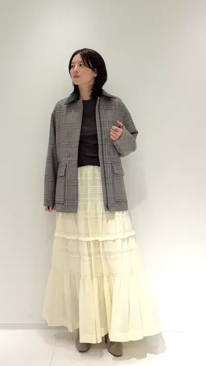 GRACE CONTINENTAL Hikaru Okada コーディネート画像