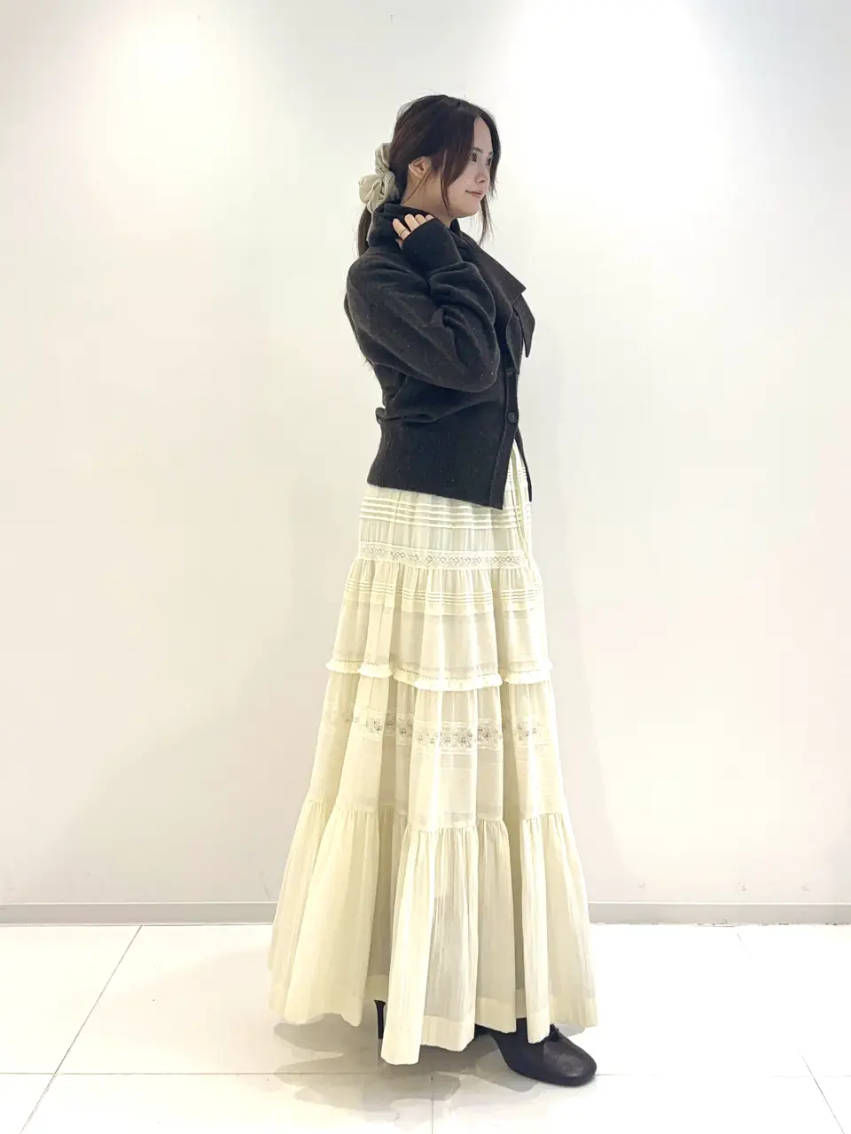 GRACE CONTINENTAL miyuki adachi コーディネート画像