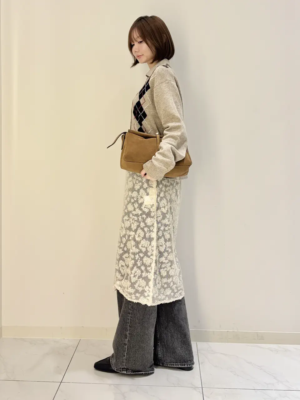 GRACE CONTINENTAL yumeno  コーディネート画像