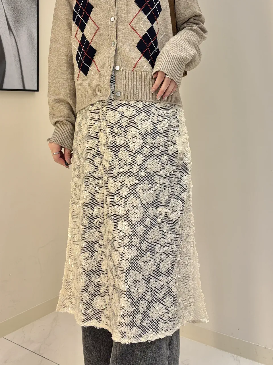 GRACE CONTINENTAL yumeno  コーディネート画像