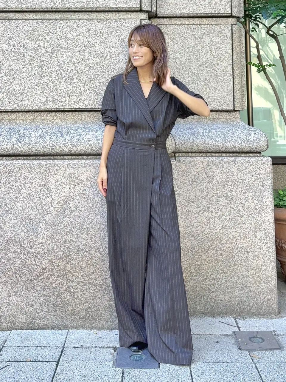 GRACE CONTINENTAL yukimi yonee コーディネート画像