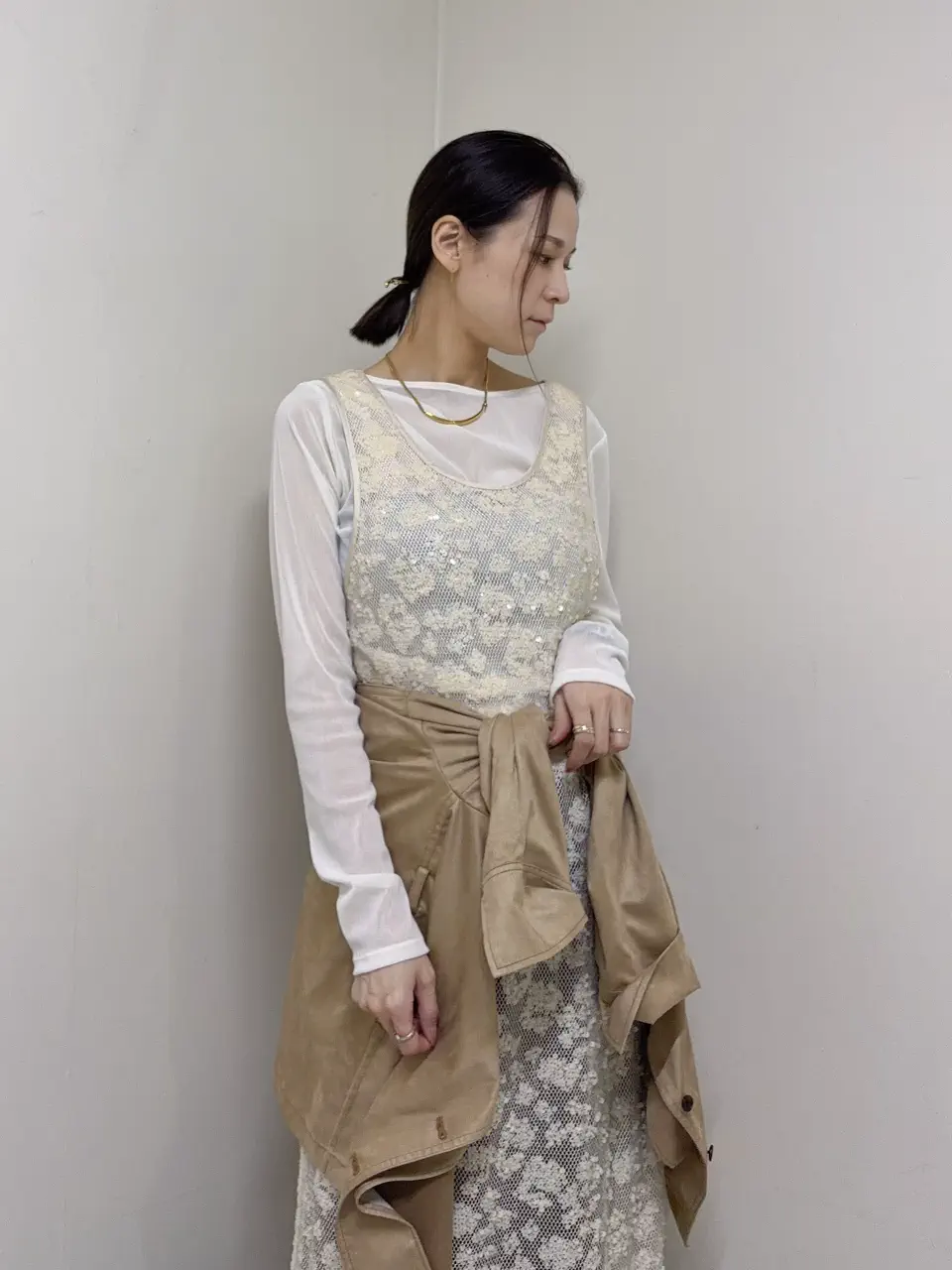 GRACE CONTINENTAL 亀田 未希 コーディネート画像
