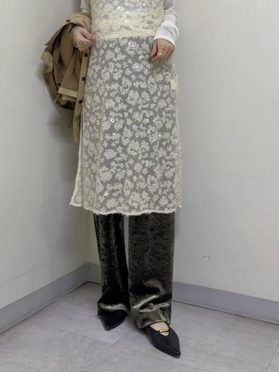 GRACE CONTINENTAL 亀田 未希 コーディネート画像