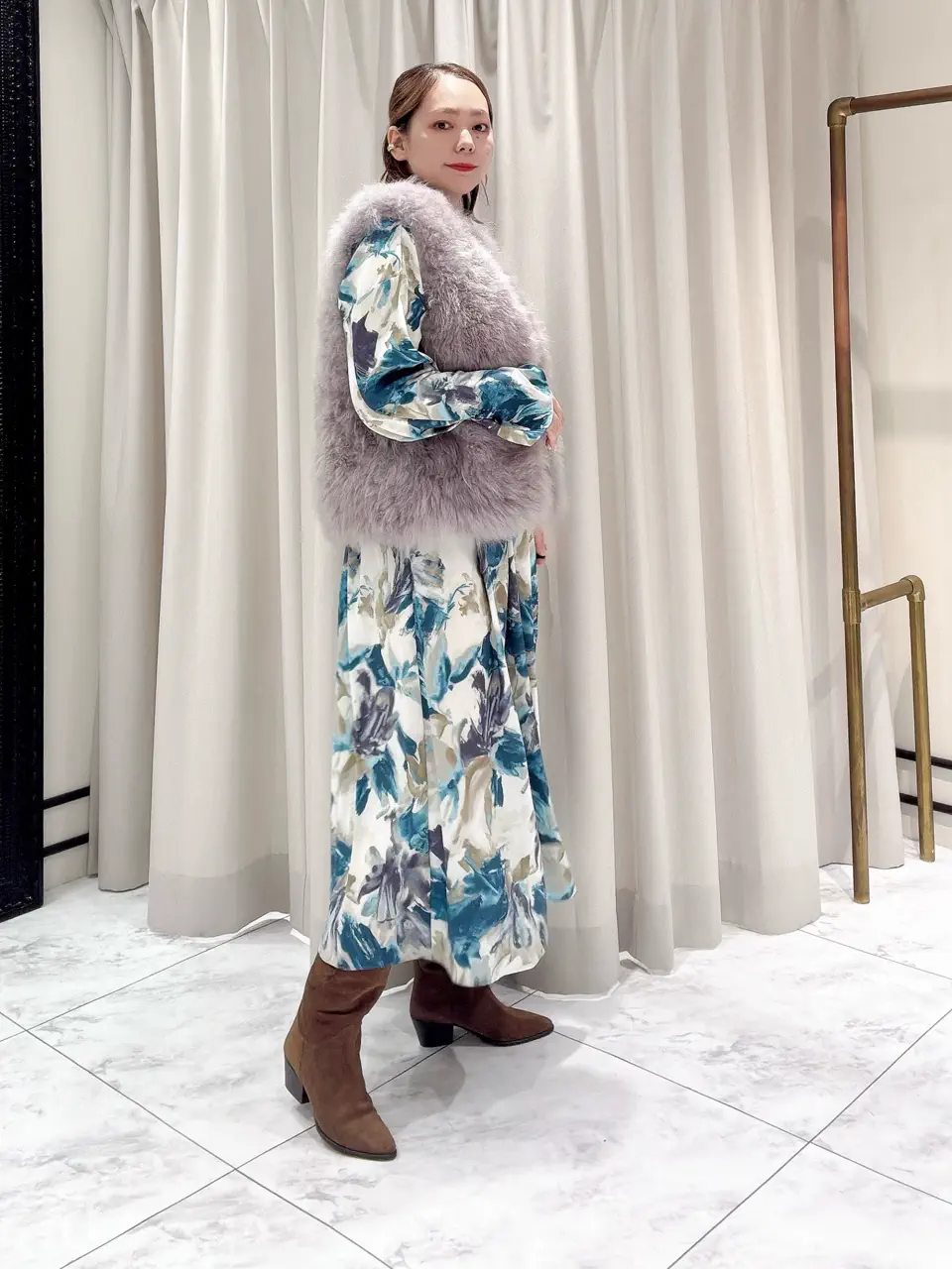 GRACE CONTINENTAL Izumi コーディネート画像