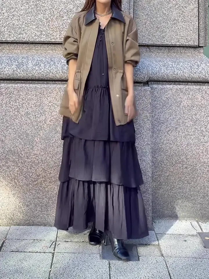 GRACE CONTINENTAL yukimi yonee コーディネート画像