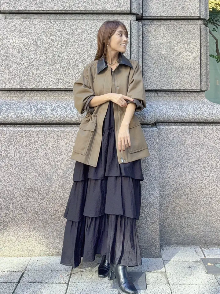 GRACE CONTINENTAL yukimi yonee コーディネート画像