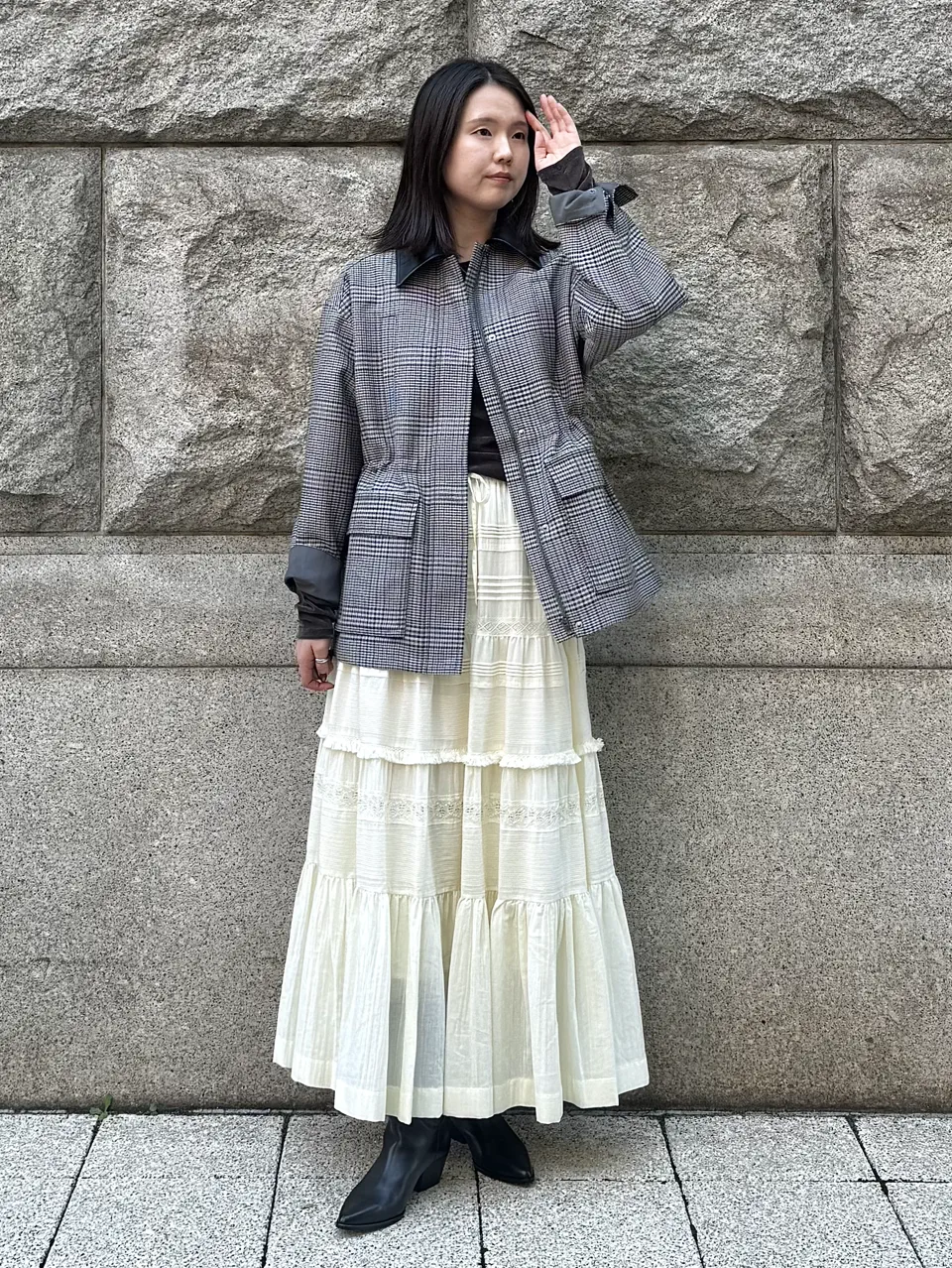 GRACE CONTINENTAL 伊藤　静華 コーディネート画像
