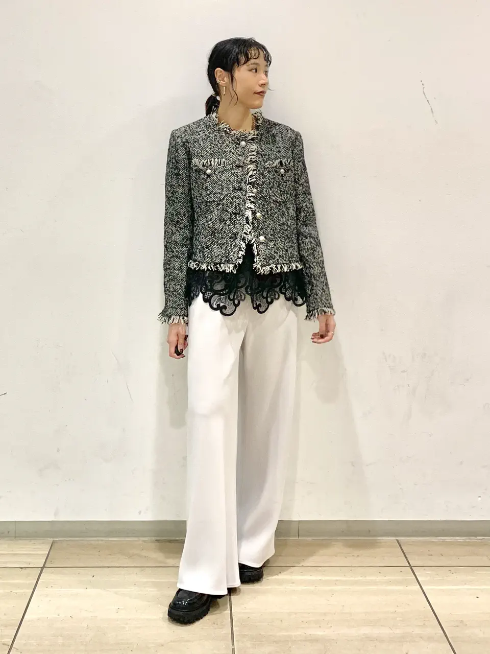  haruka iwasaki コーディネート画像