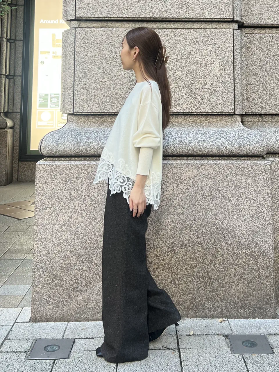 GRACE CONTINENTAL ERINA KATO コーディネート画像