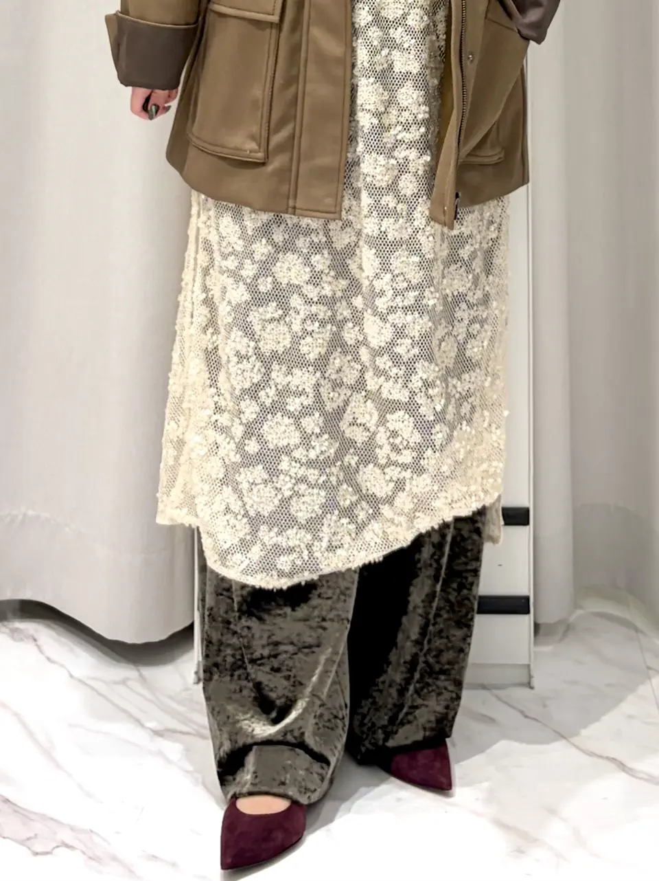 GRACE CONTINENTAL RINA コーディネート画像