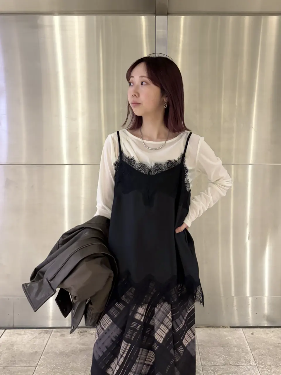 GRACE CONTINENTAL Abe コーディネート画像