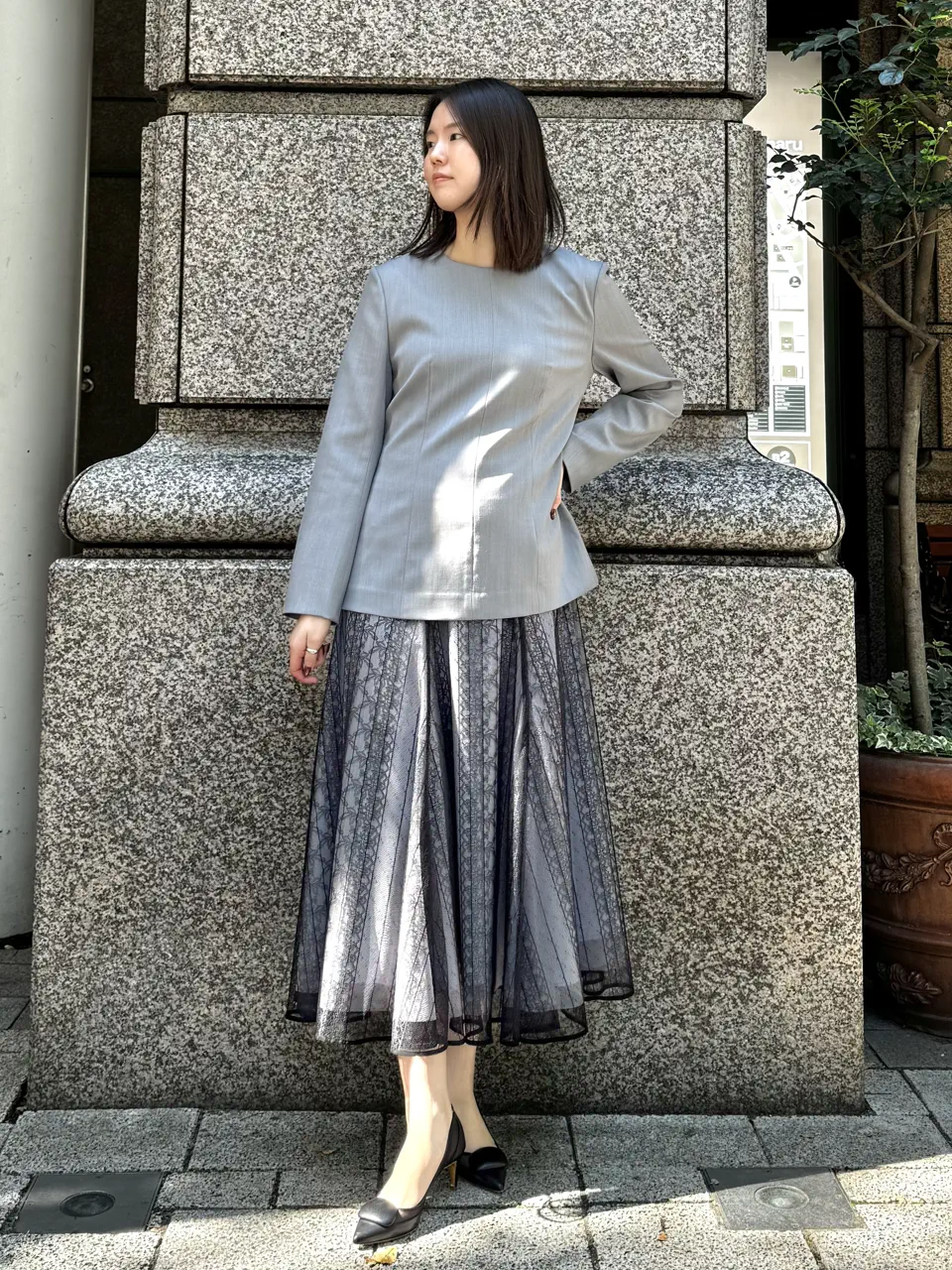 GRACE CONTINENTAL 伊藤　静華 コーディネート画像