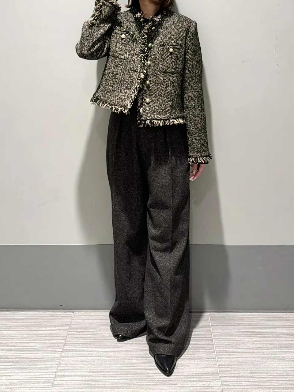 GRACE CONTINENTAL MORITA AI コーディネート画像