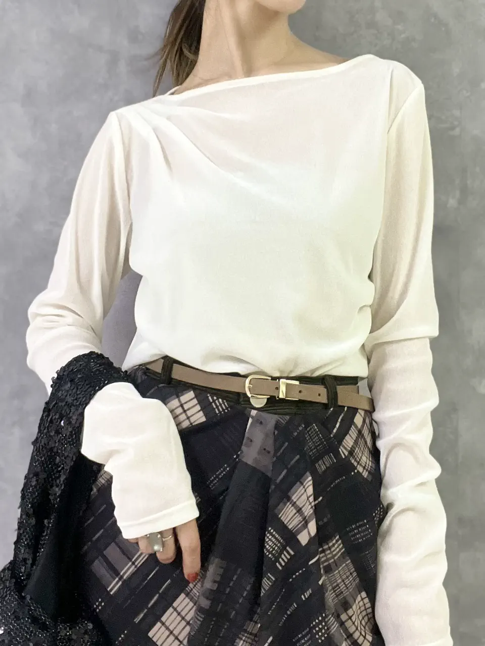 GRACE CONTINENTAL A.Kameyama コーディネート画像