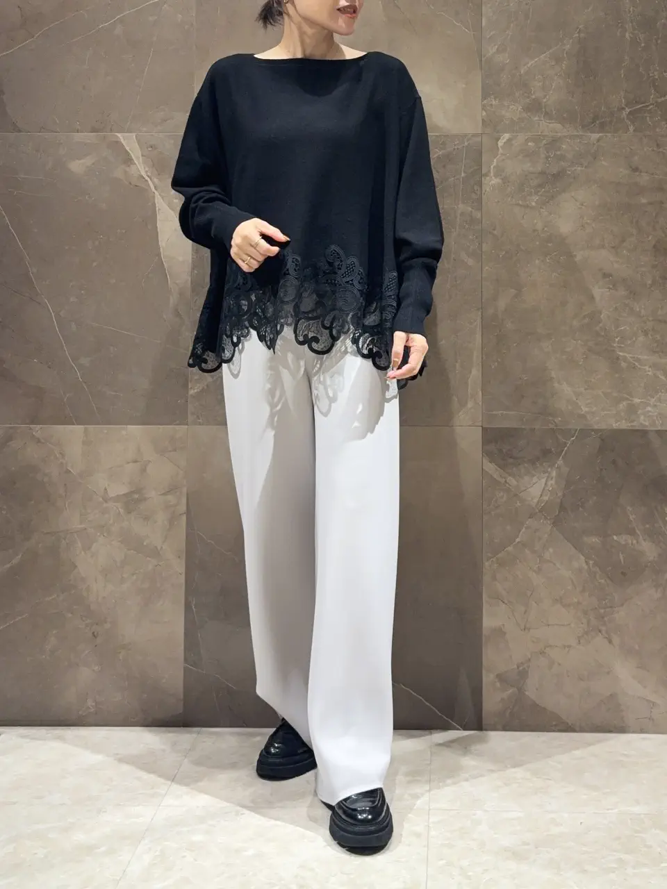 GRACE CONTINENTAL 穐山　香織 コーディネート画像