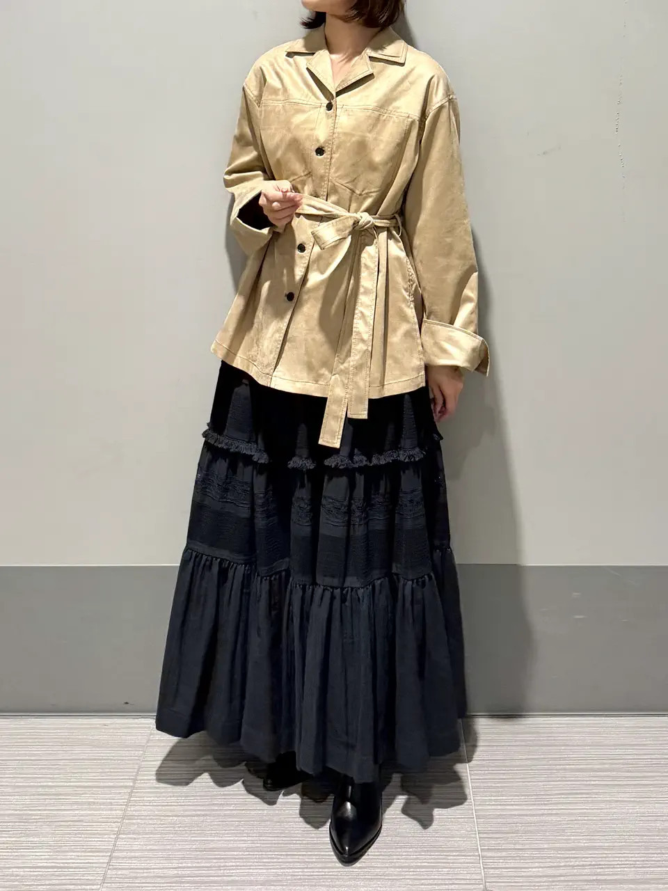 GRACE CONTINENTAL MORITA AI コーディネート画像