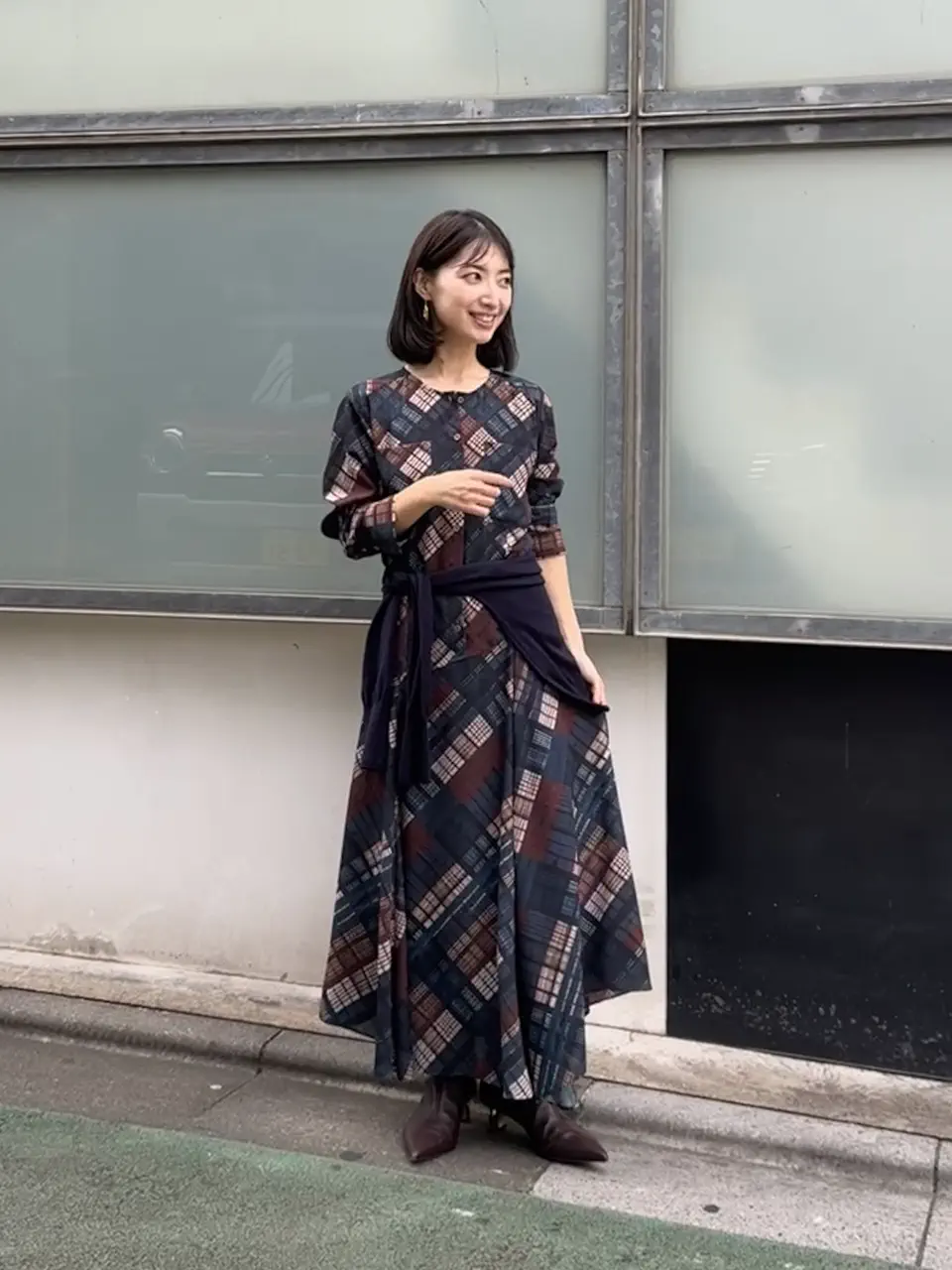  青木育日 コーディネート画像