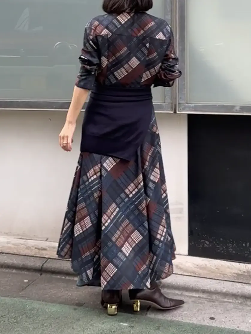 GRACE CONTINENTAL 青木育日 コーディネート画像