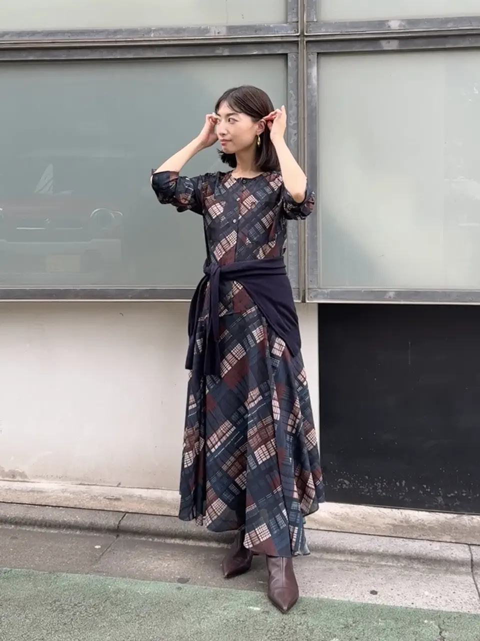 GRACE CONTINENTAL 青木育日 コーディネート画像