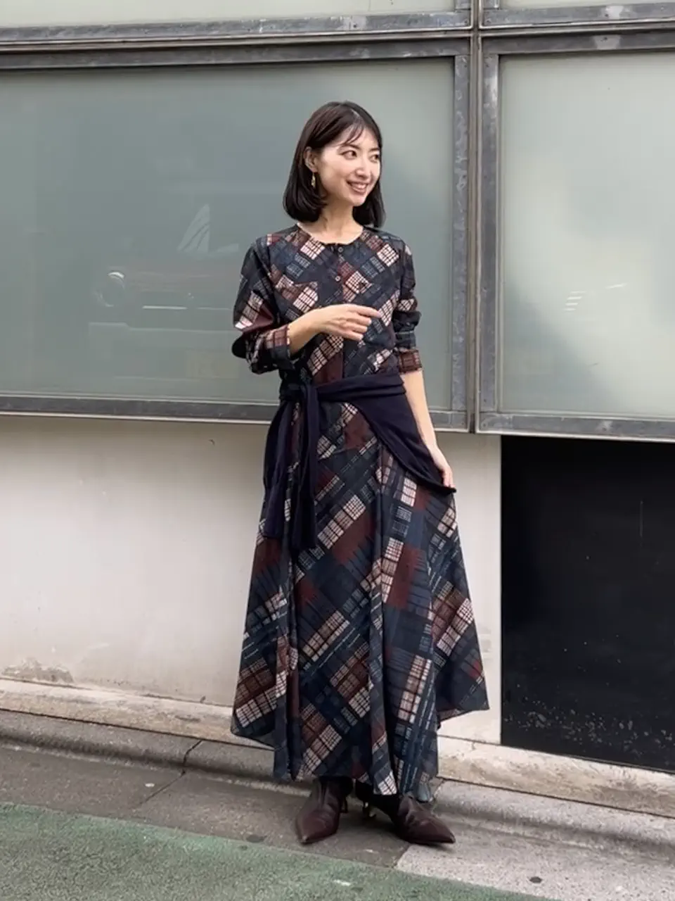  青木育日 コーディネート画像