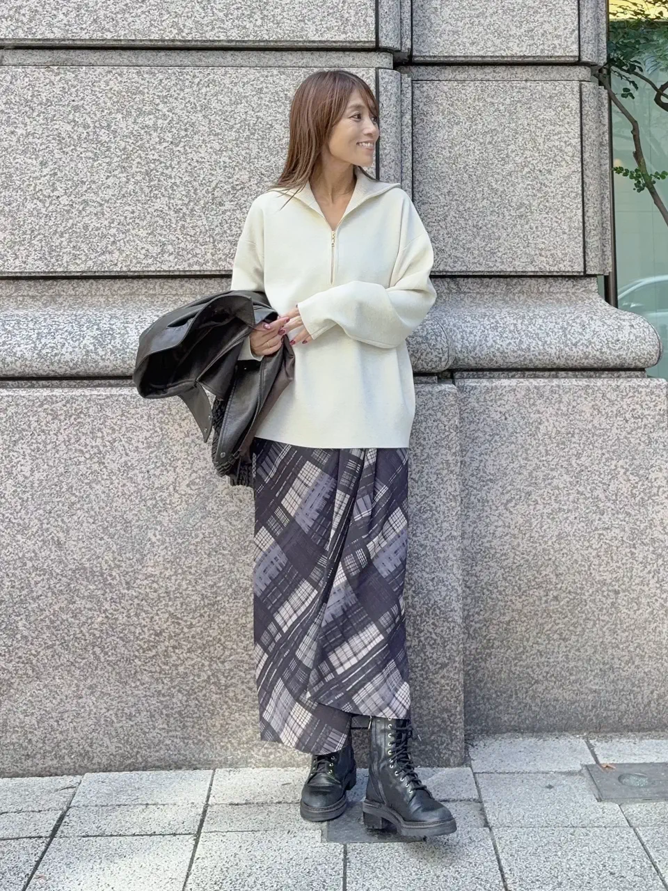 GRACE CONTINENTAL yukimi yonee コーディネート画像
