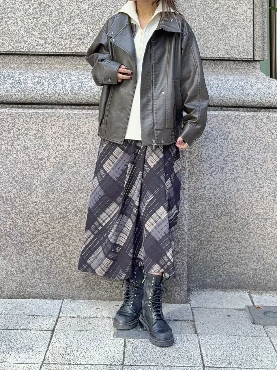 GRACE CONTINENTAL yukimi yonee コーディネート画像
