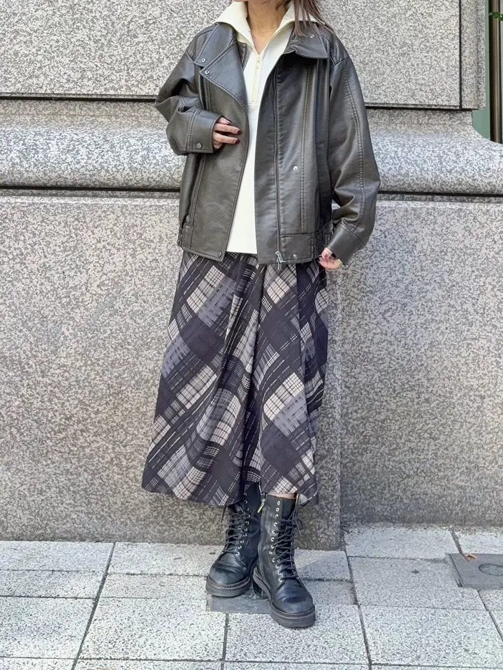 GRACE CONTINENTAL yukimi yonee コーディネート画像